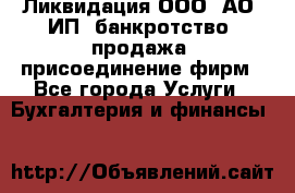 Ликвидация ООО, АО, ИП, банкротство, продажа, присоединение фирм - Все города Услуги » Бухгалтерия и финансы   
